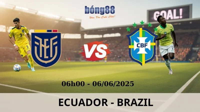 Nhận Định Bóng Đá - Ecuador vs Brazil 06/06/2025 Nhận Định Bóng Đá - Ecuador vs Brazil 06/06/2025